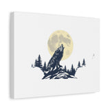 Howling Wolf Moon Matte Canvas Wall Art — Stretched 1.25" thumbnail 23