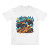 Monster Truck Jump T-Shirt — Off‑Road Stunt Graphic Tee for Kids & Fans thumbnail 1