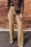 High Waist Full Length Regular Fit Pants thumbnail 3