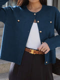Button-Down Knit Cardigan thumbnail 3