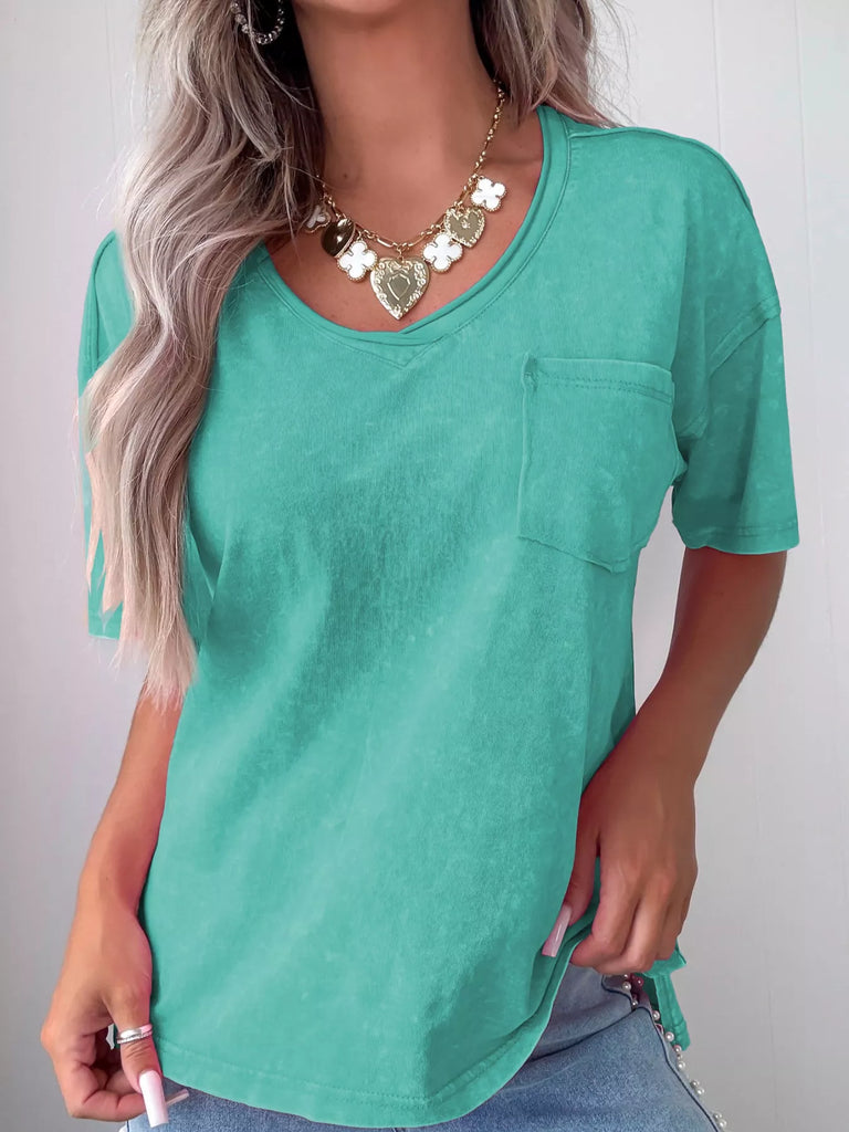 Cotton Mineral Wash T Shirt