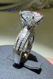 5 Carat Moissanite 925 Sterling Silver Ring thumbnail 7