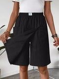 Elastic Waist Wrap Skort thumbnail 9