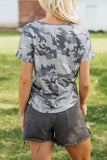 Camo Print Casual T Shirt thumbnail 4