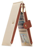 Dual Zipper Long Wallet thumbnail 4