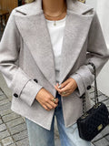 Wool Blend Double-Breasted Jacket thumbnail 2