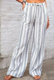 Full Size Striped Wide-Leg Pants Plus Size thumbnail 6