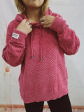 Drawstring Long Sleeve  Hooded Sweater thumbnail 1