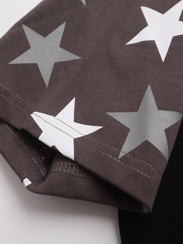 Men's Star Raglan Sleeve T-Shirt