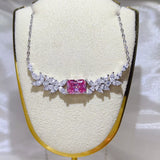 2 Carat 925 Sterling Silver Moissanite Necklace thumbnail 3