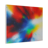 Abstract Color Burst Canvas Print — Vibrant Stretched Matte Wall Art thumbnail 56