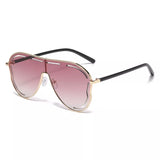 Oversized Aviator Gradient Sunglasses thumbnail 5