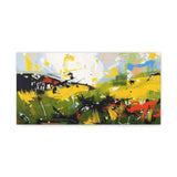 Abstract Fieldscape Matte Stretched Canvas (1.25") thumbnail 2