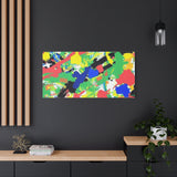 Abstract Color Splash Canvas Print — Vibrant Modern Wall Art thumbnail 85