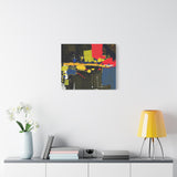 Abstract Color Splash Matte Canvas Print — Modern Stretched Wall Art thumbnail 57