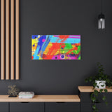 Abstract Color Splash Canvas Print — Vibrant Modern Wall Art thumbnail 76