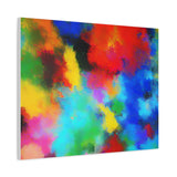 Abstract Color Burst Canvas Print — Vibrant Stretched Matte Wall Art thumbnail 62