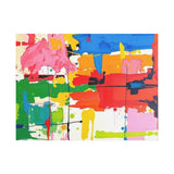 Abstract Color Splash Matte Canvas Print — Vibrant Modern Wall Art thumbnail 22