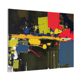 Abstract Color Splash Matte Canvas Print — Modern Stretched Wall Art thumbnail 89