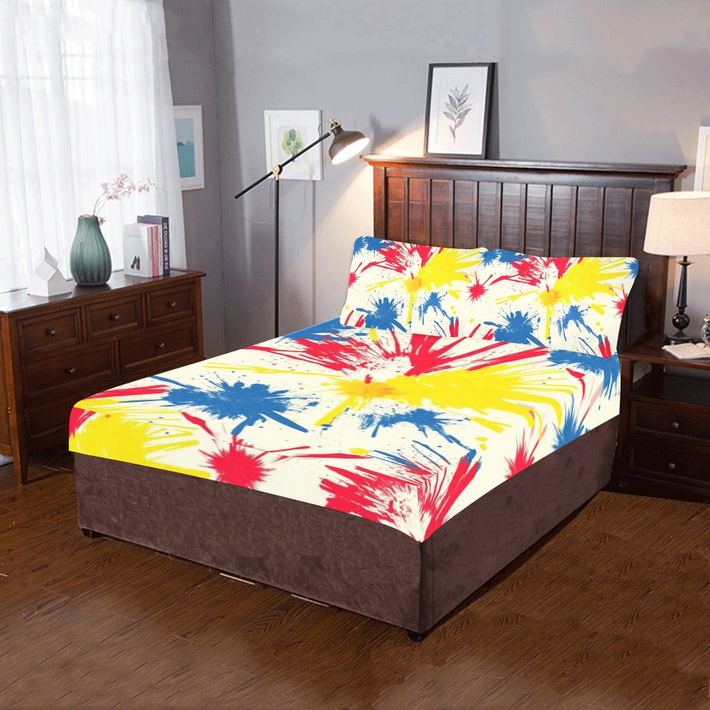 Sunset Valley Landscape Bedsheet Set