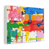 Abstract Color Splash Matte Canvas Print — Vibrant Modern Wall Art thumbnail 29