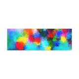 Abstract Rainbow Splash Matte Canvas Print thumbnail 23