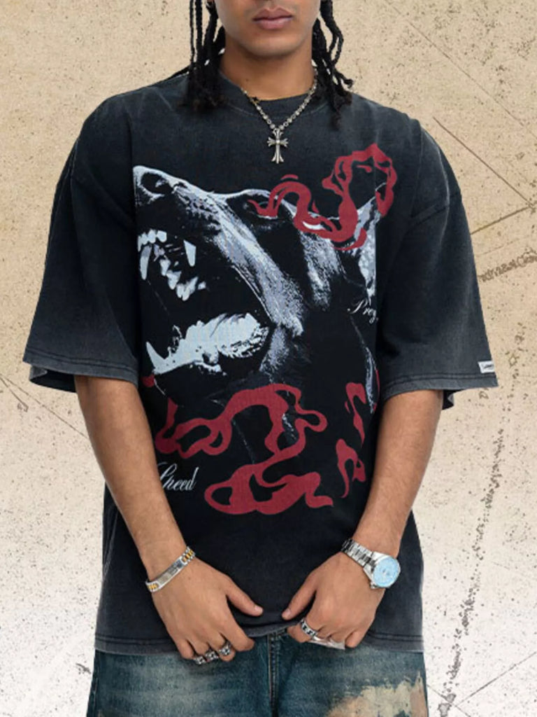 Men's Vintage Wash Graphic T-Shirt