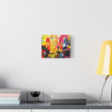 Abstract Color Splash Canvas Print - Vibrant Stretched Matte Wall Art thumbnail 30