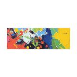 Abstract Color Splash Matte Canvas — Stretched Wall Art thumbnail 23