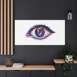 Cosmic Eye Canvas Print — Galaxy Eye Matte Stretched Wall Art thumbnail 97