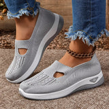 Round Toe Mesh Slip-Ons thumbnail 5