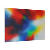 Abstract Color Burst Canvas Print — Vibrant Stretched Matte Wall Art thumbnail 86