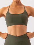 Spaghetti Strap Active Bra thumbnail 12