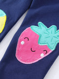 Children's Fruit Applique Knit Leggings thumbnail 4