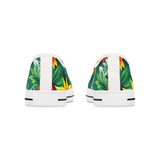 Tropical Floral Women's Low Top Sneakers thumbnail 7