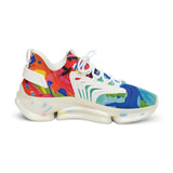 Men's Color Splash Mesh Sneakers — Vibrant Lightweight Athletic Shoes thumbnail 4