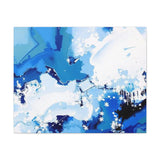 Abstract Blue Galaxy Canvas Print — Matte Stretched Wall Art thumbnail 13
