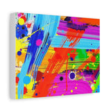 Abstract Color Splash Canvas Print — Vibrant Modern Wall Art thumbnail 29