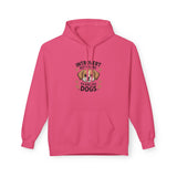 Introvert But Willing To Discuss Dogs Hoodie — Cute Dog Lover Pullover thumbnail 2