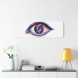 Cosmic Eye Canvas Print — Galaxy Eye Matte Stretched Wall Art thumbnail 81