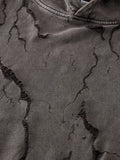 Men's Distressed Long Sleeve Hoodie thumbnail 6