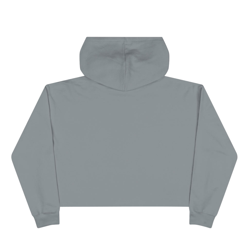 Art Nouveau Medusa Crop Hoodie — Vintage Goddess Graphic