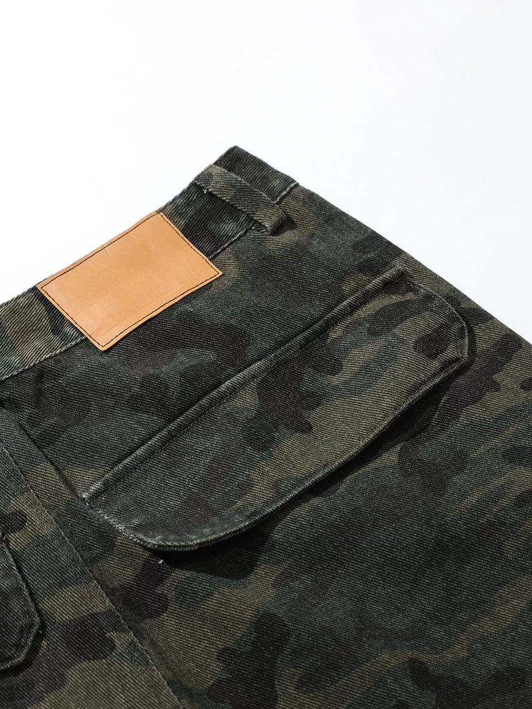 Men's Camouflage Cargo Capris