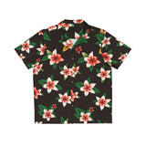 Tropical Plumeria Hawaiian Shirt — Men's Floral Aloha Button-Up thumbnail 1