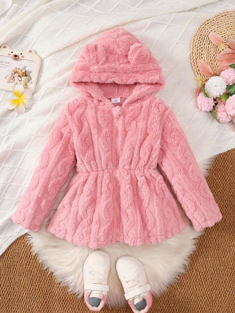 Children's Zip Up Hooded Fleece Outerwear