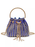 Rhinestone Embellished Bucket Crossbody Bag thumbnail 6