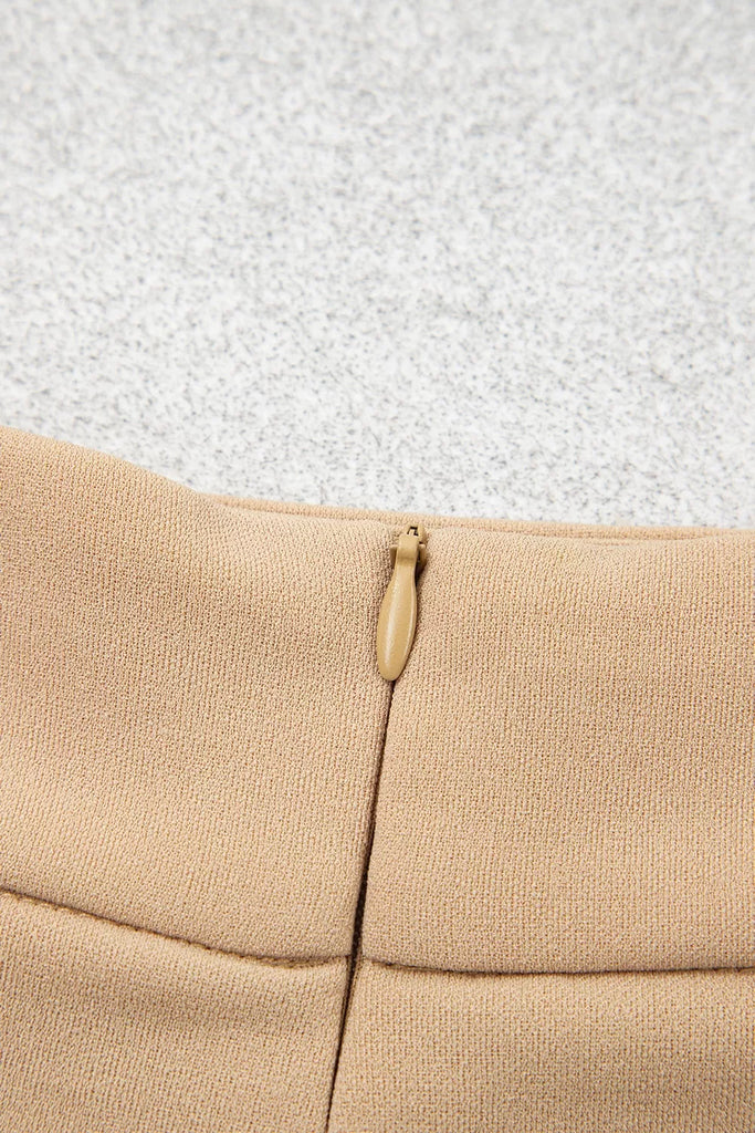 High Waist Full Length Regular Fit Pants
