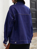 Buttoned Denim Jacket thumbnail 2