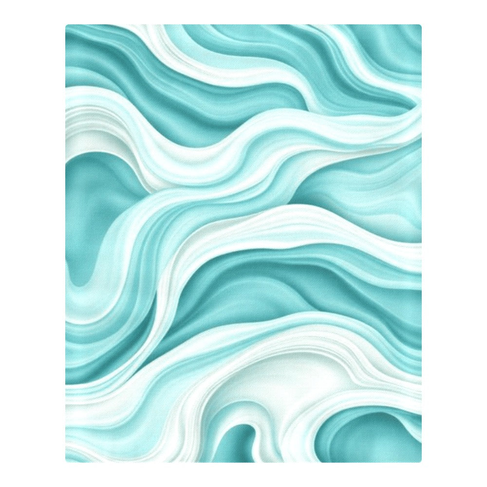 Coastal Stripe Bedding Set – Blue & White
