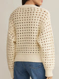 Openwork Zip-Up Cardigan thumbnail 2